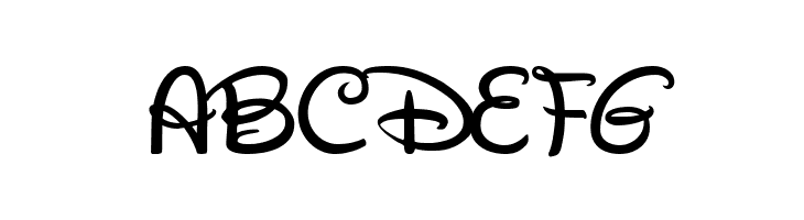 New Disney  Free Fonts Download