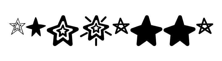 MF Star Dings Regular  Free Fonts Download