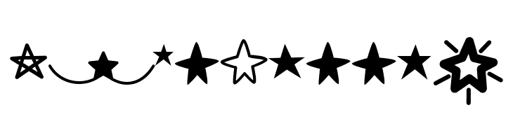 MF Star Dings Regular  Free Fonts Download