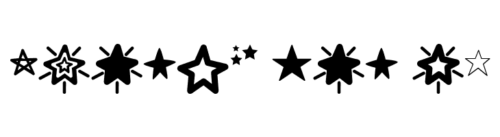 MF Star Dings Regular  Free Fonts Download