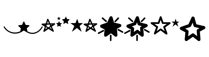 MF Star Dings Regular  Free Fonts Download