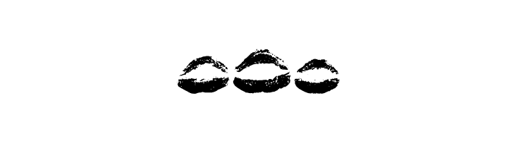26 More Kisses Regular  Free Fonts Download