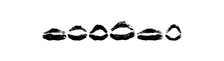 26 More Kisses Regular  Free Fonts Download