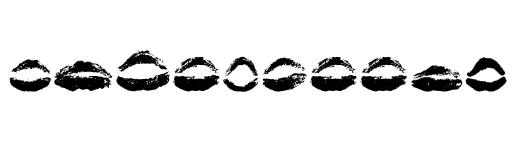 26 More Kisses Regular  Free Fonts Download