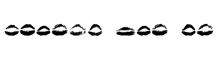 26 More Kisses Regular  Free Fonts Download