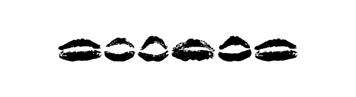 26 More Kisses Regular  Free Fonts Download