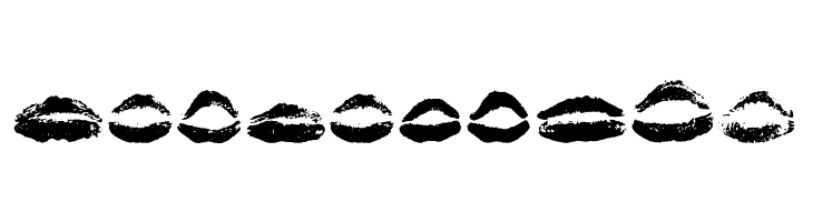 26 More Kisses Regular  Free Fonts Download