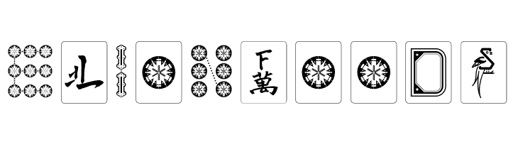 Hi Mahjong Regular  Free Fonts Download