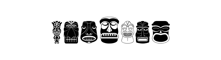 Tiki Idols  Free Fonts Download