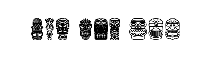 Tiki Idols  Free Fonts Download