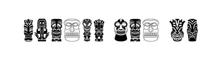 Tiki Idols  Free Fonts Download