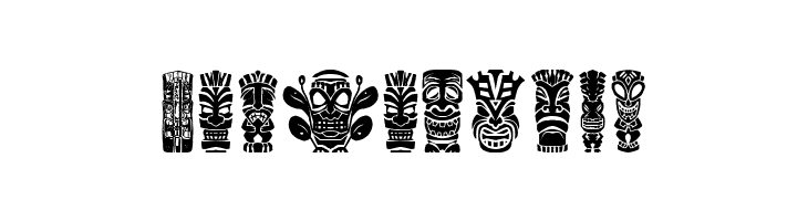 Tiki Idols  Free Fonts Download