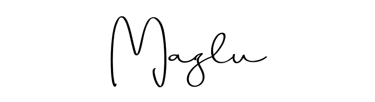 Mazlu Beauty Dream Font