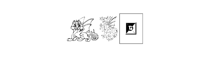 Delightful Lil Dragons  Free Fonts Download