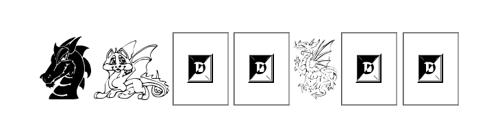 Delightful Lil Dragons  Free Fonts Download