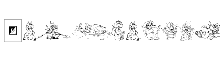 Delightful Lil Dragons  Free Fonts Download