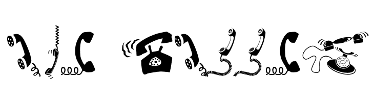 I AM TELEFONO  Free Fonts Download