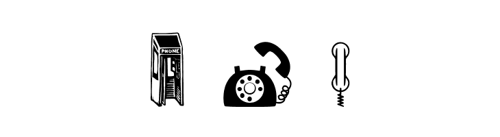 I AM TELEFONO  Free Fonts Download