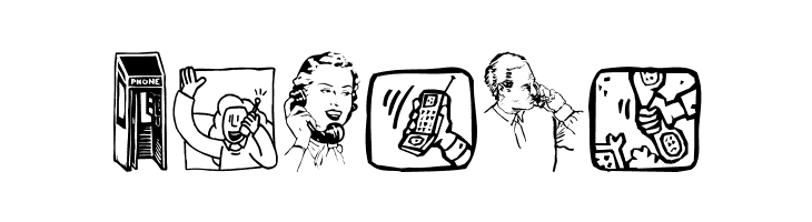 I AM TELEFONO  Free Fonts Download