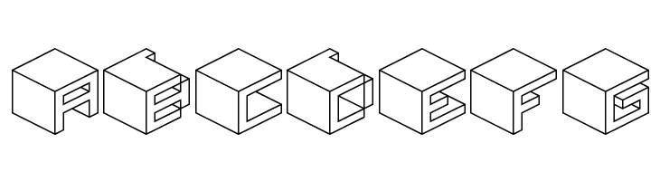 Qbicle 2 BRK  Free Fonts Download