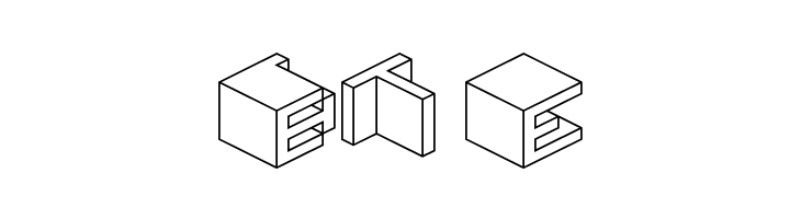 Qbicle 2 BRK  Free Fonts Download