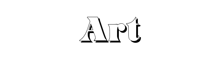 Domino Shadow  Free Fonts Download