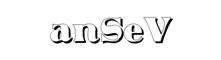 Domino Shadow  Free Fonts Download