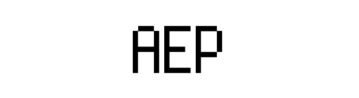 High Pixel-7  Free Fonts Download