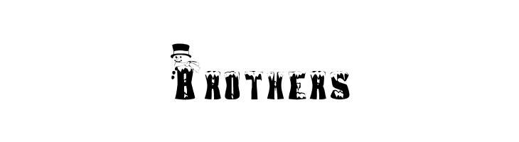 AL Snowmen  Free Fonts Download