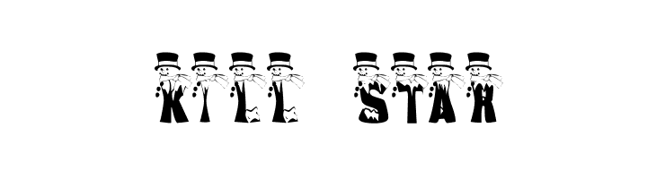 AL Snowmen  Free Fonts Download