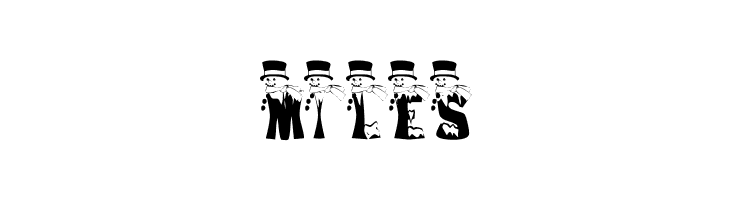 AL Snowmen  Free Fonts Download