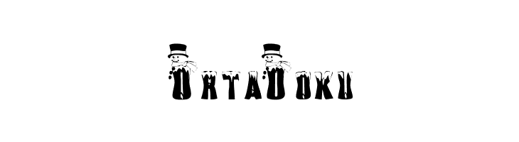 AL Snowmen  Free Fonts Download