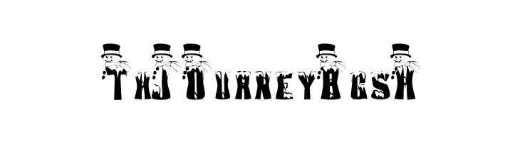 AL Snowmen  Free Fonts Download