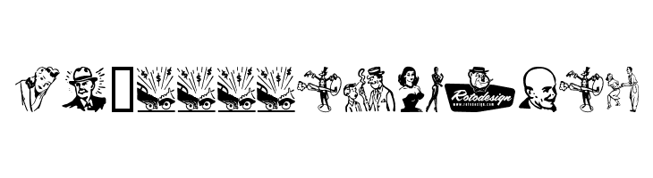 Rotodesign Dingbats  Free Fonts Download