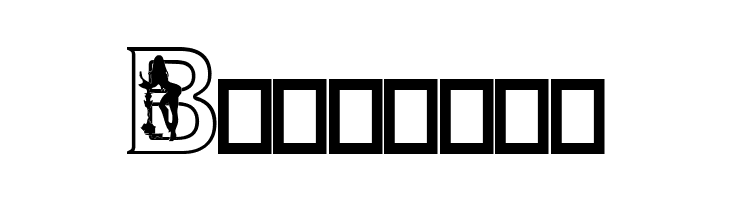 Alpha-Silouettes 2  Free Fonts Download