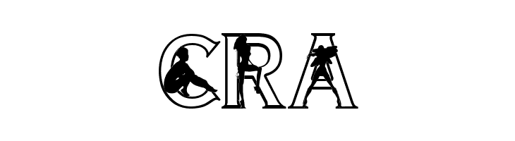 Alpha-Silouettes 2  Free Fonts Download