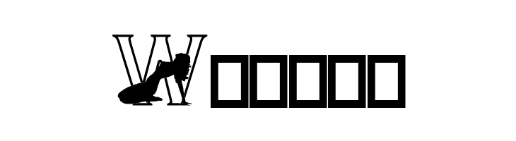 Alpha-Silouettes 2  Free Fonts Download