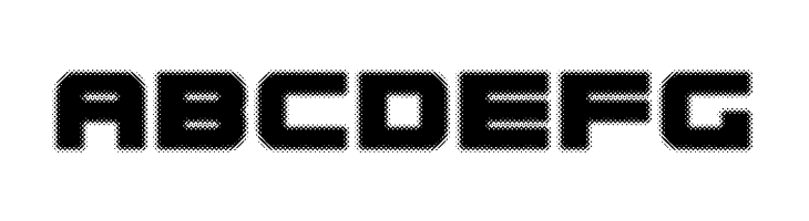 Spac3 halftone  Free Fonts Download