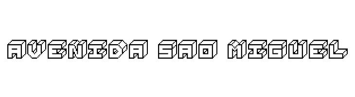 3D Thirteen Pixel Fonts Regular  Free Fonts Download