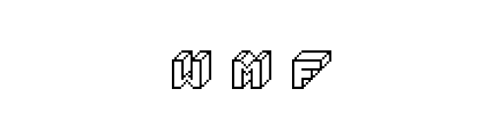 3D Thirteen Pixel Fonts Regular  Free Fonts Download