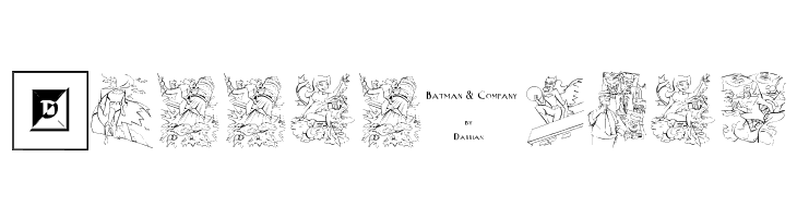 Batman and Company  Free Fonts Download