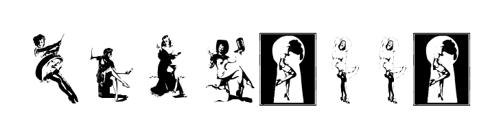 Elvgren Pin-ups  Free Fonts Download