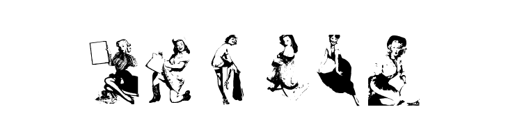 Elvgren Pin-ups  Free Fonts Download