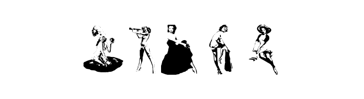 Elvgren Pin-ups  Free Fonts Download