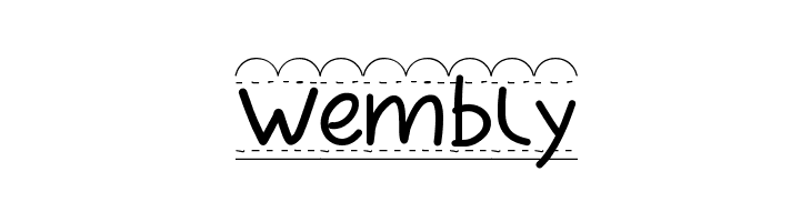 PWBroderie  Free Fonts Download