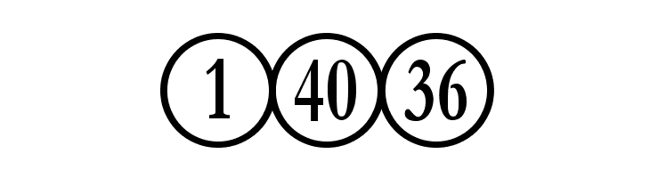 NumberpileReversed-Regular  Free Fonts Download