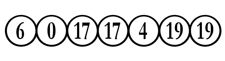 NumberpileReversed-Regular  Free Fonts Download