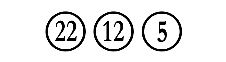 NumberpileReversed-Regular  Free Fonts Download