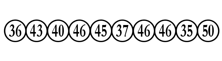 NumberpileReversed-Regular  Free Fonts Download