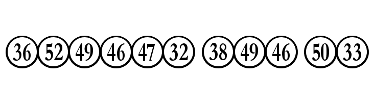 NumberpileReversed-Regular  Free Fonts Download
